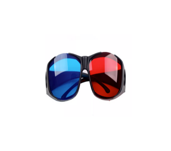 Red and blue 3d glasses(2 pairs)