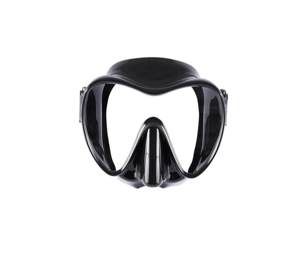 Frameless diving mask