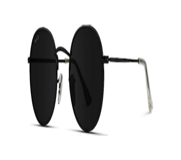 Reflective Lens Round Trendy Sunglasses